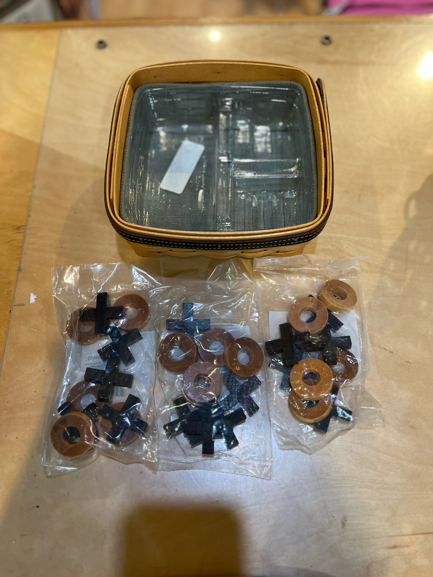 Longaberger Tic Tac Toe Basket