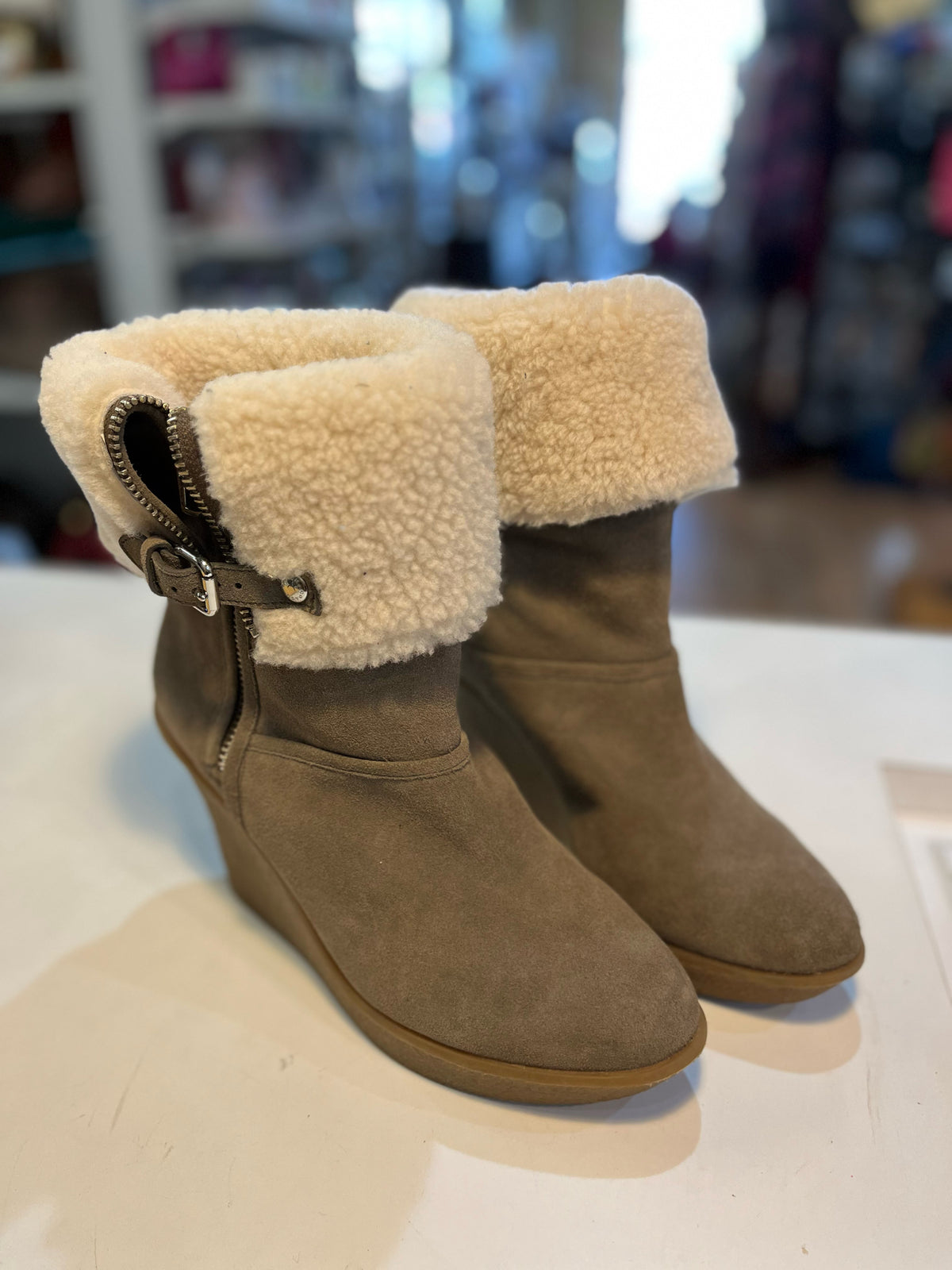 10 Coach Tan Boots
