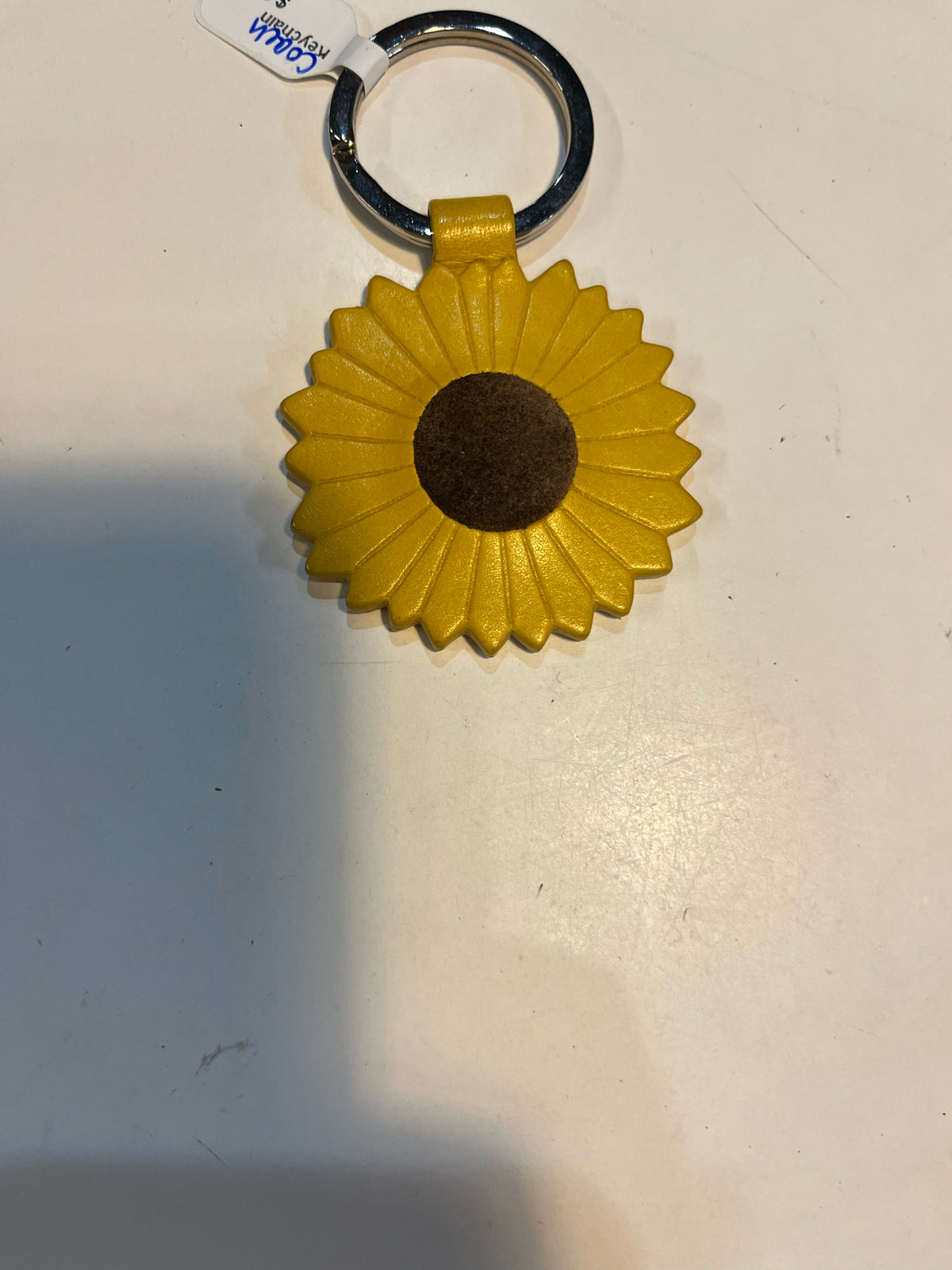 Coach Sunflower Keychain