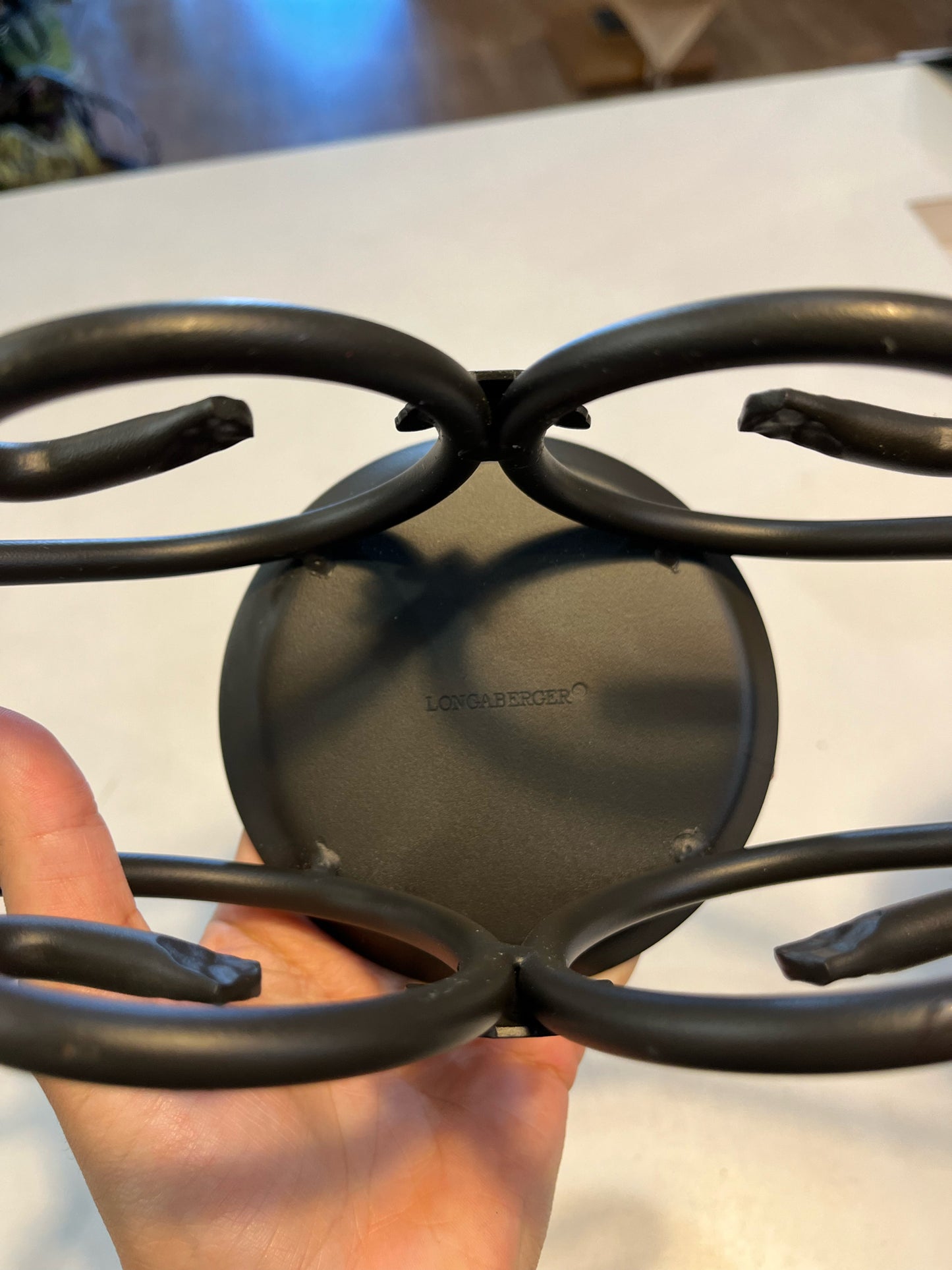Longaberger Wrought Iron Candleholder