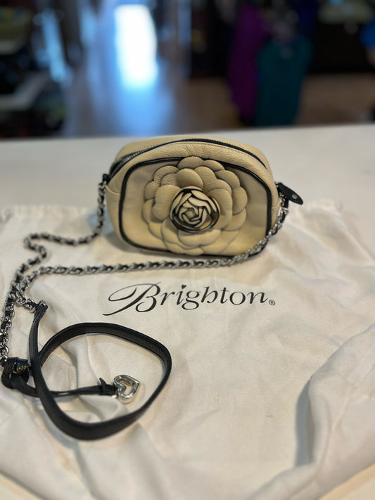 Brighton Cream "Rosie Mini Camera Bag" Crossbody