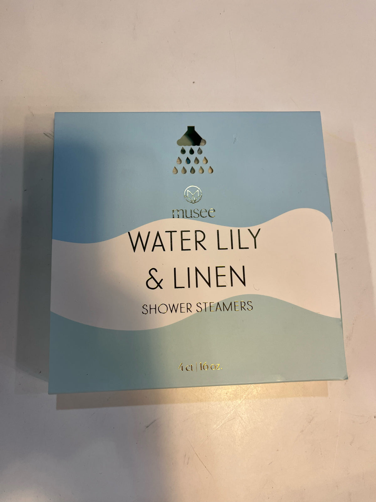 musee shower steamers water lily and linen