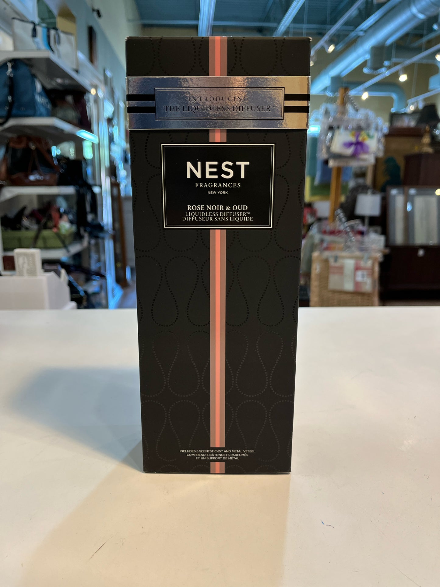 NEST "Rose Noir & Oud" Liquidless Diffuser