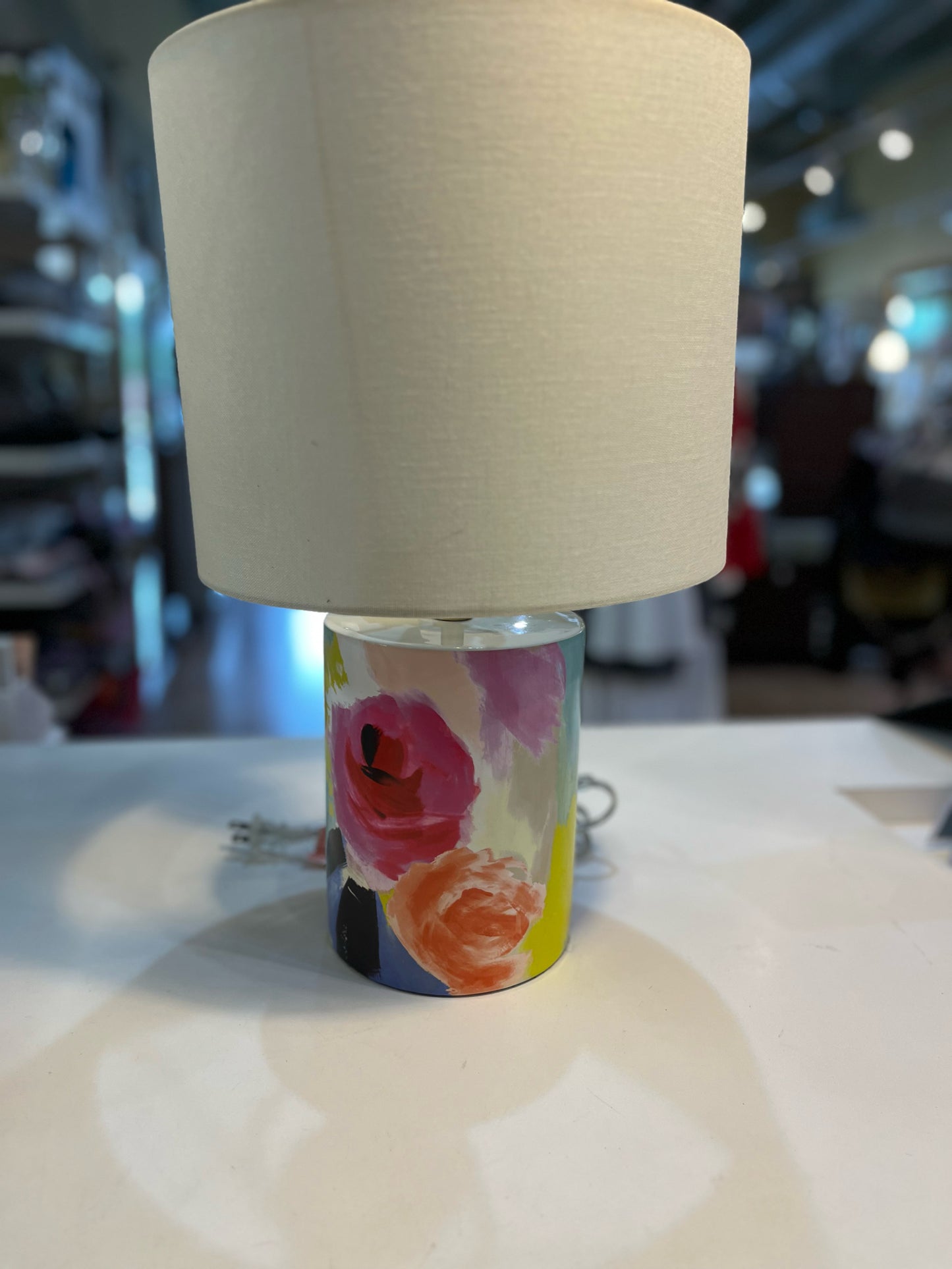 Kate Spade Abstract Floral Lamp