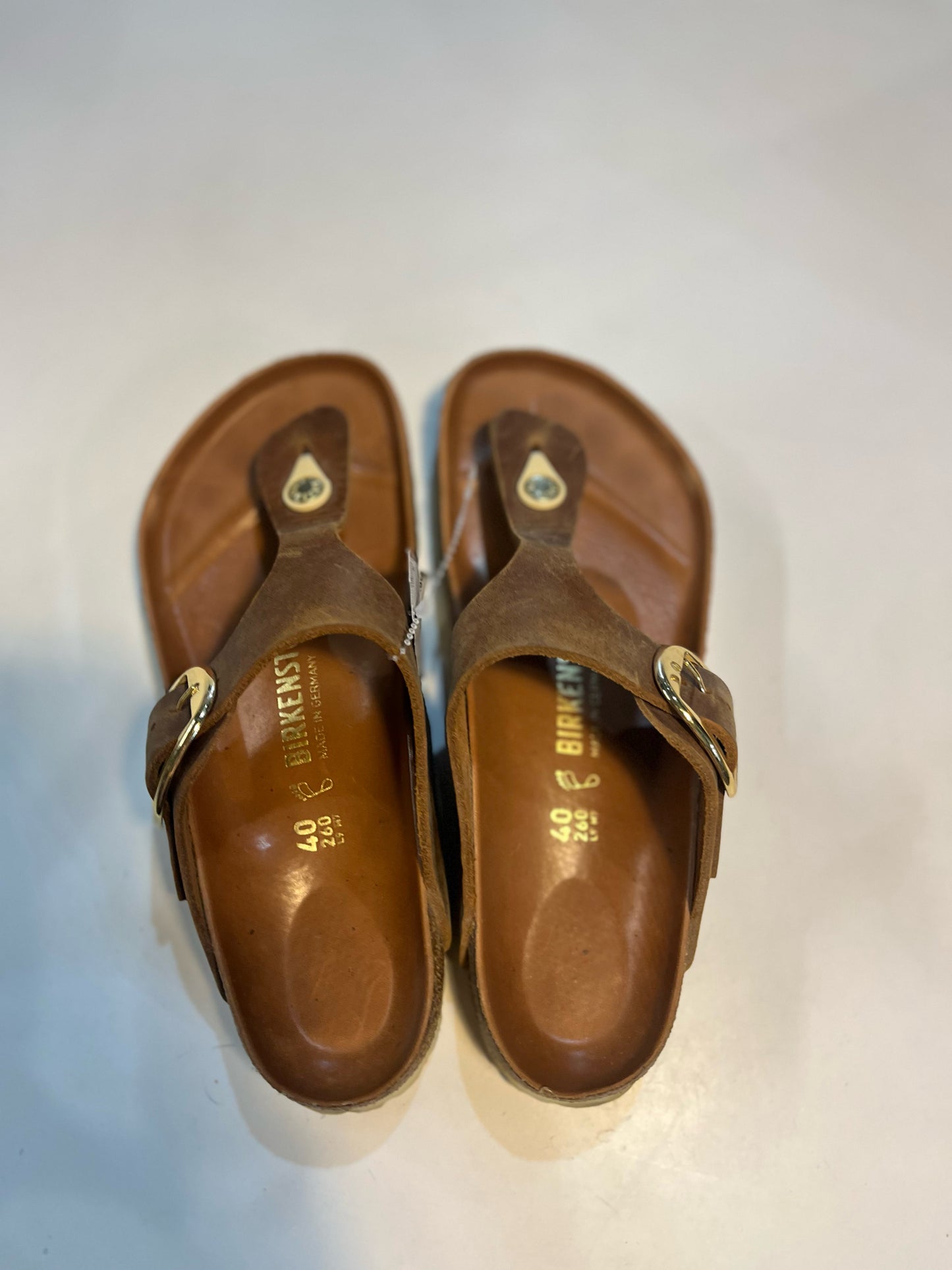 40 Birkenstock Brown Sandals