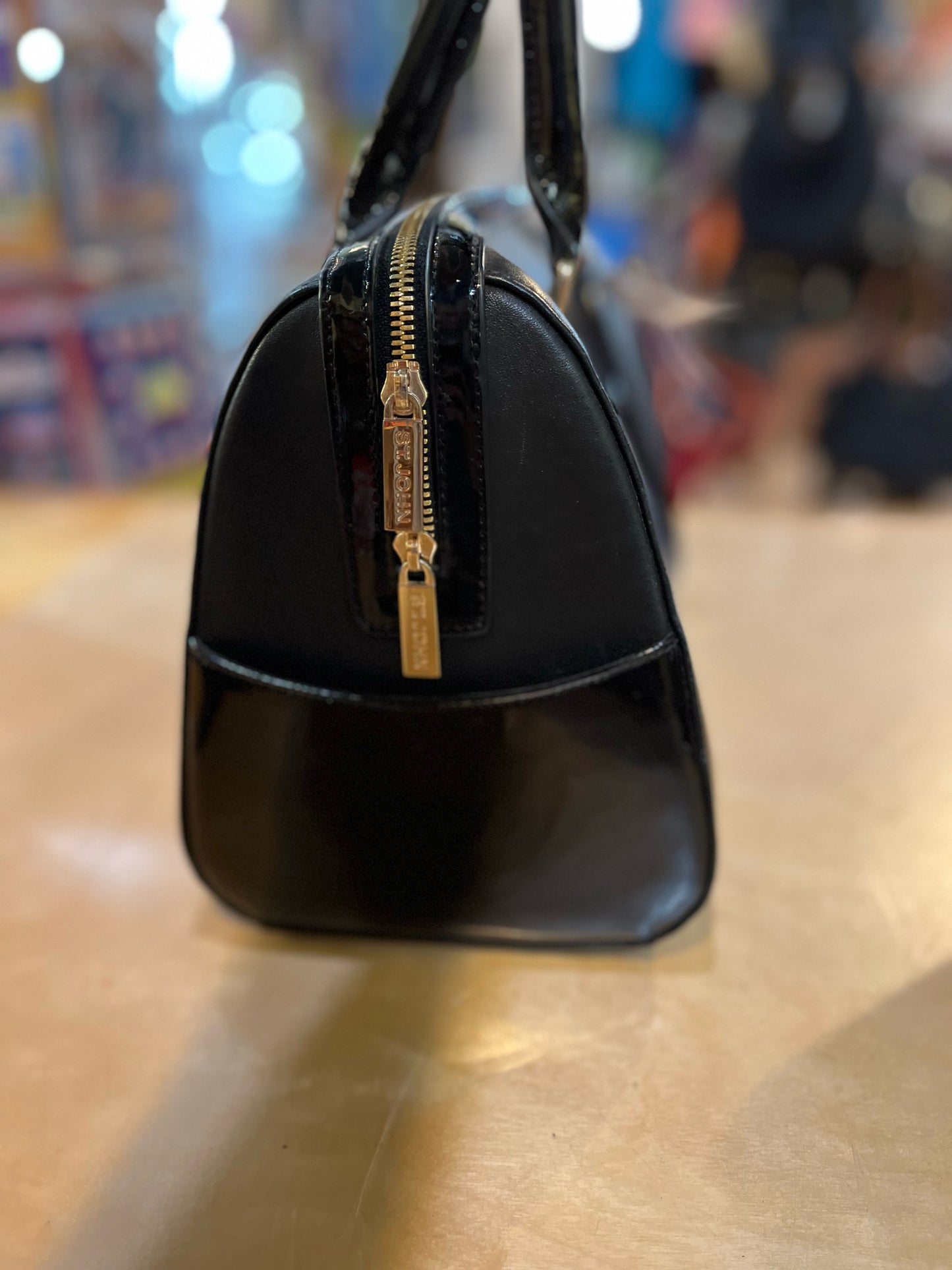 St. John Patent Leather Tote