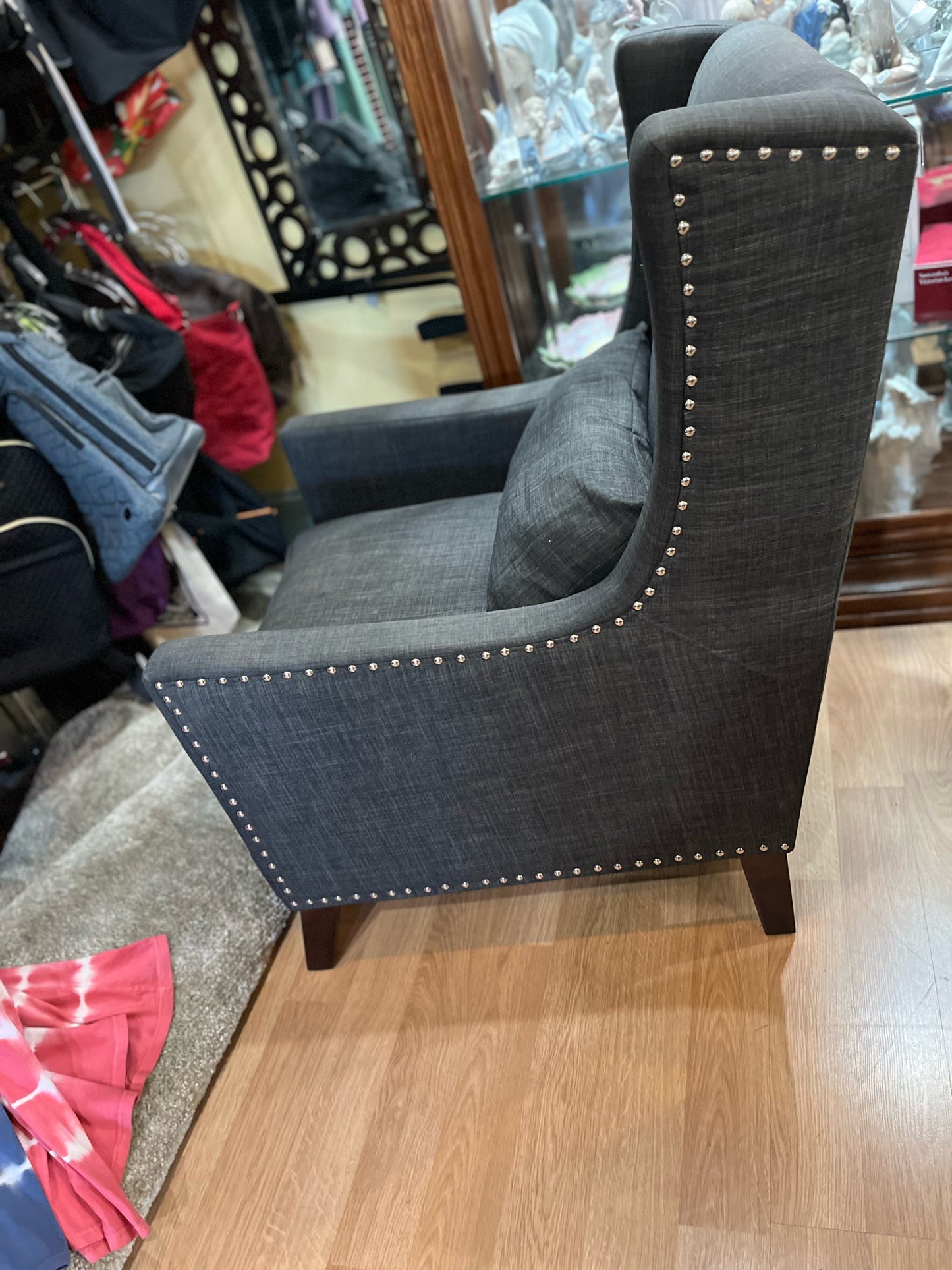 Gray Accent Chair