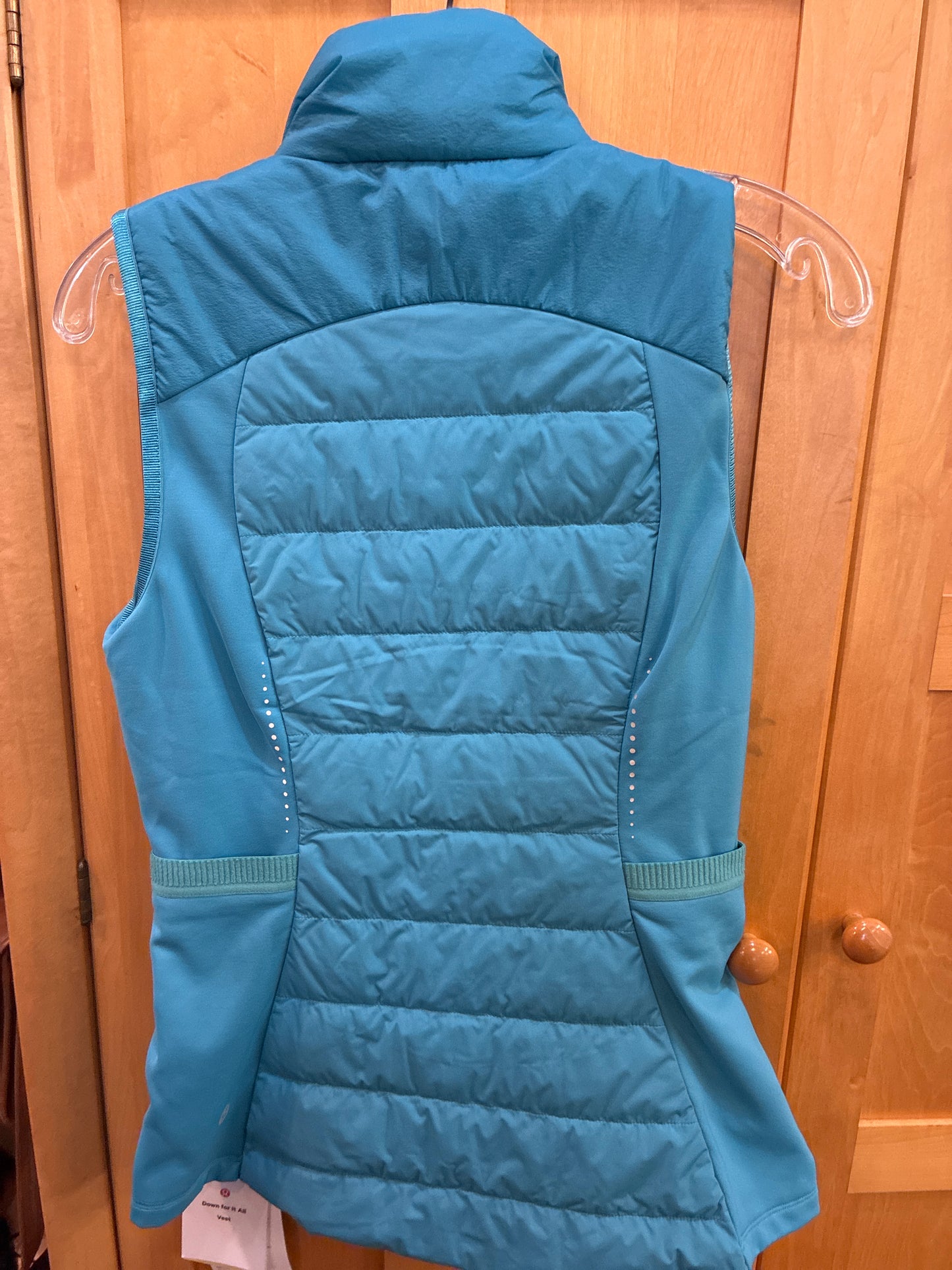 Size 6 Lululemon Teal Vest