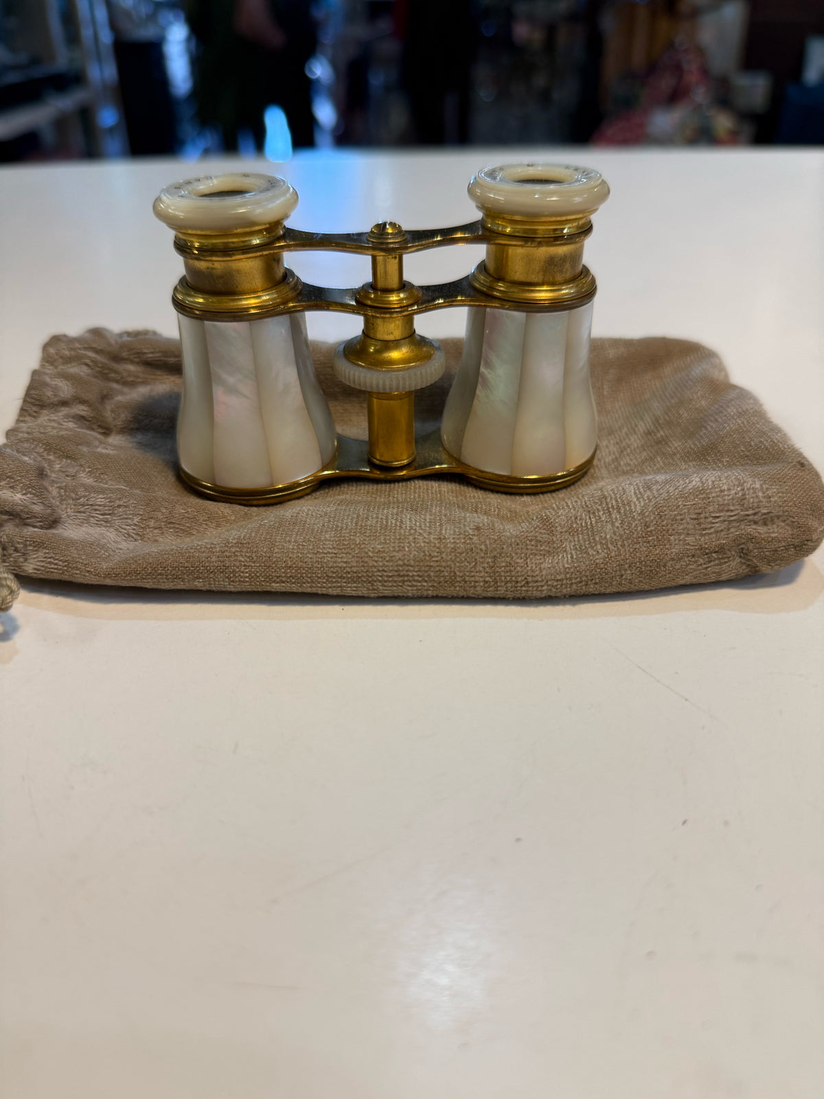 Lemaire F.R. Paris Mother of Pearl Opera Binoculars