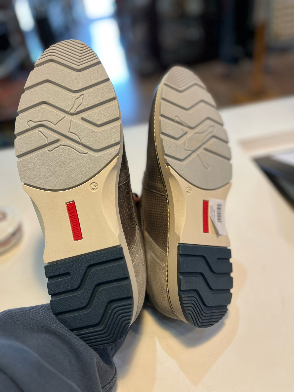 Pikolino Olvera Gray Loafers