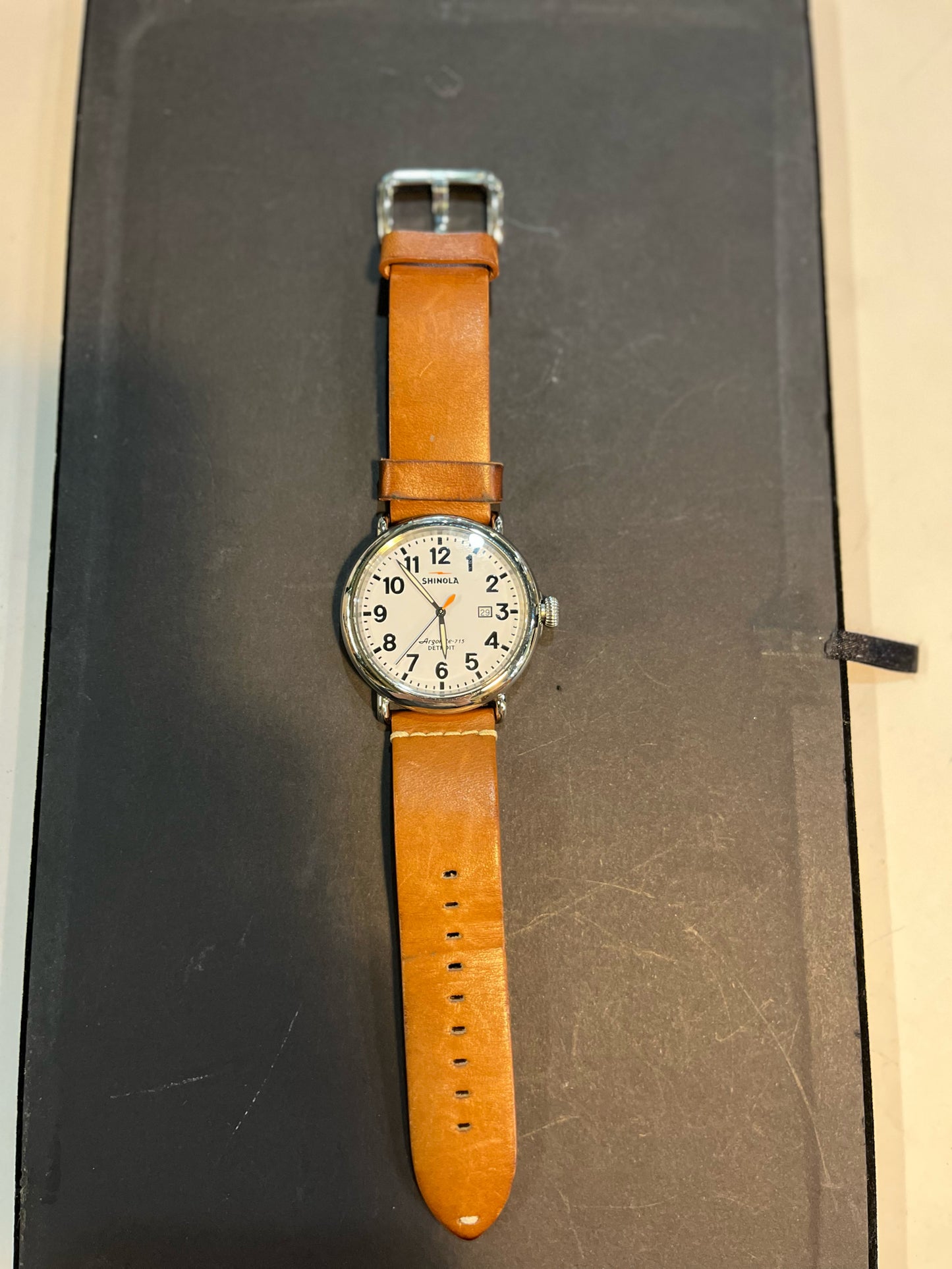 Shinola Runwell Argonite-715 Watch