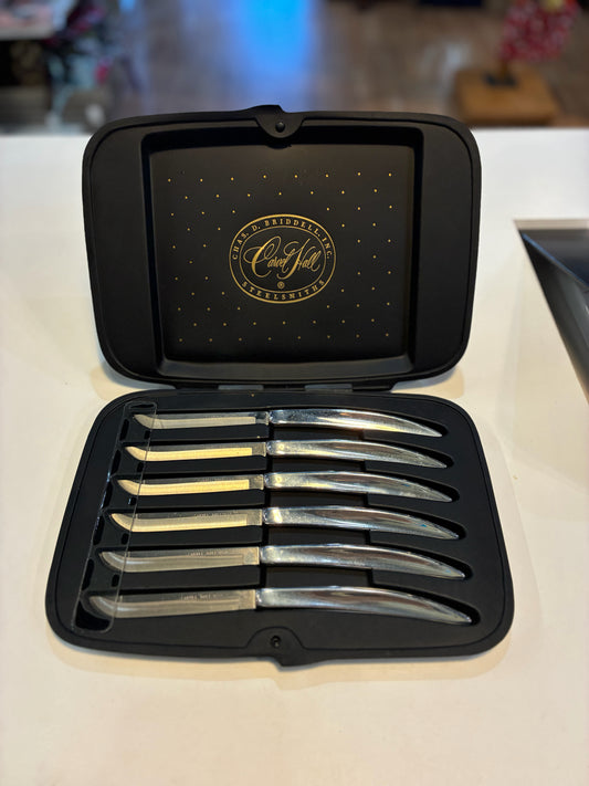 Chas. D. Briddell-Carvel Hall Steak Knives Set