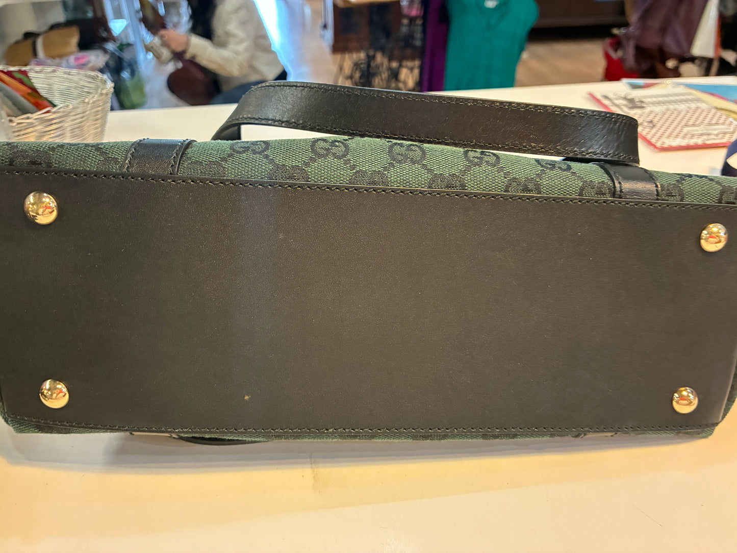 GUCCI Green Handbag
