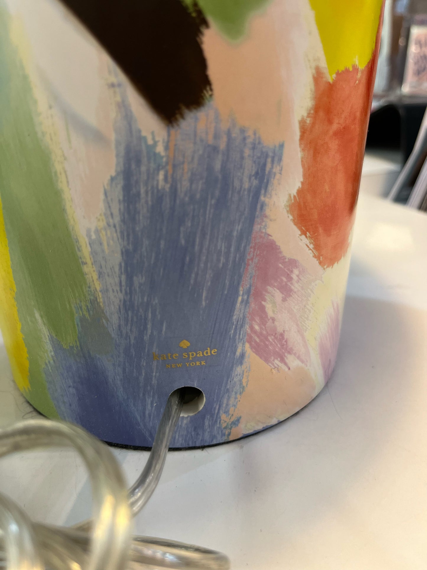 Kate Spade Abstract Floral Lamp