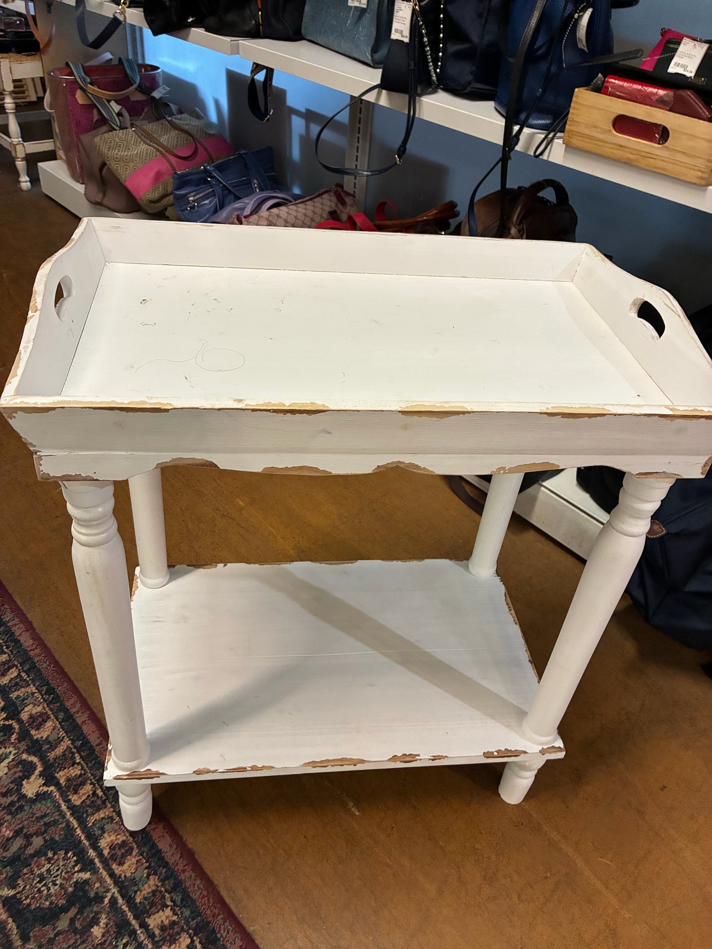 Two Tiered Tray Table