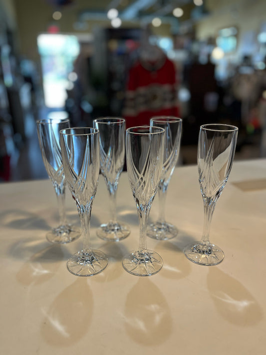 Lenox "Debut" Crystal Champagne Flute Set