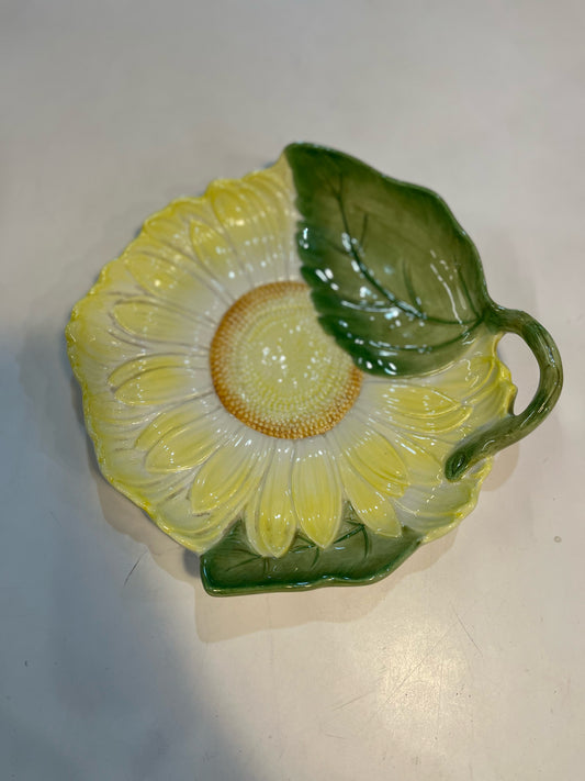 Tiffany & Co. Yellow Majolica Plate