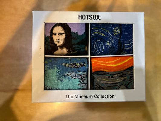 Hotsox Set of 4 Art Socks