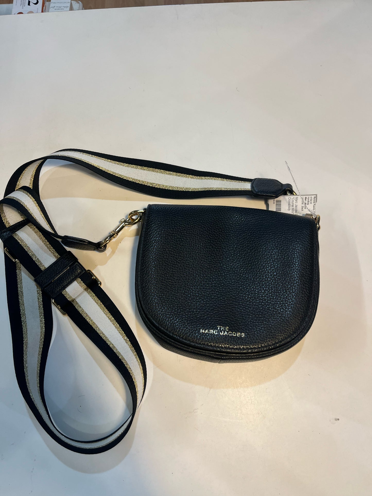 Marc Jacobs Black "Courtier Mini" Crossbody