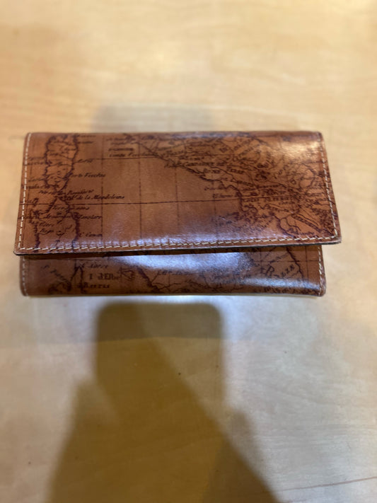 Patricia Nash Signature Map Print Cametti Trifold Wallet