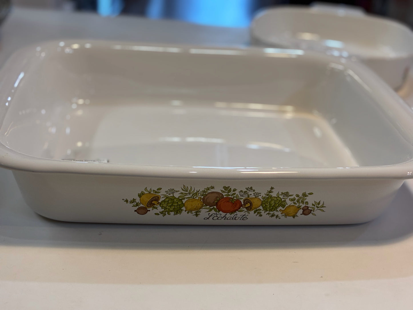 Corning ware "Le Romarin" Spice of Life Roasting Pan