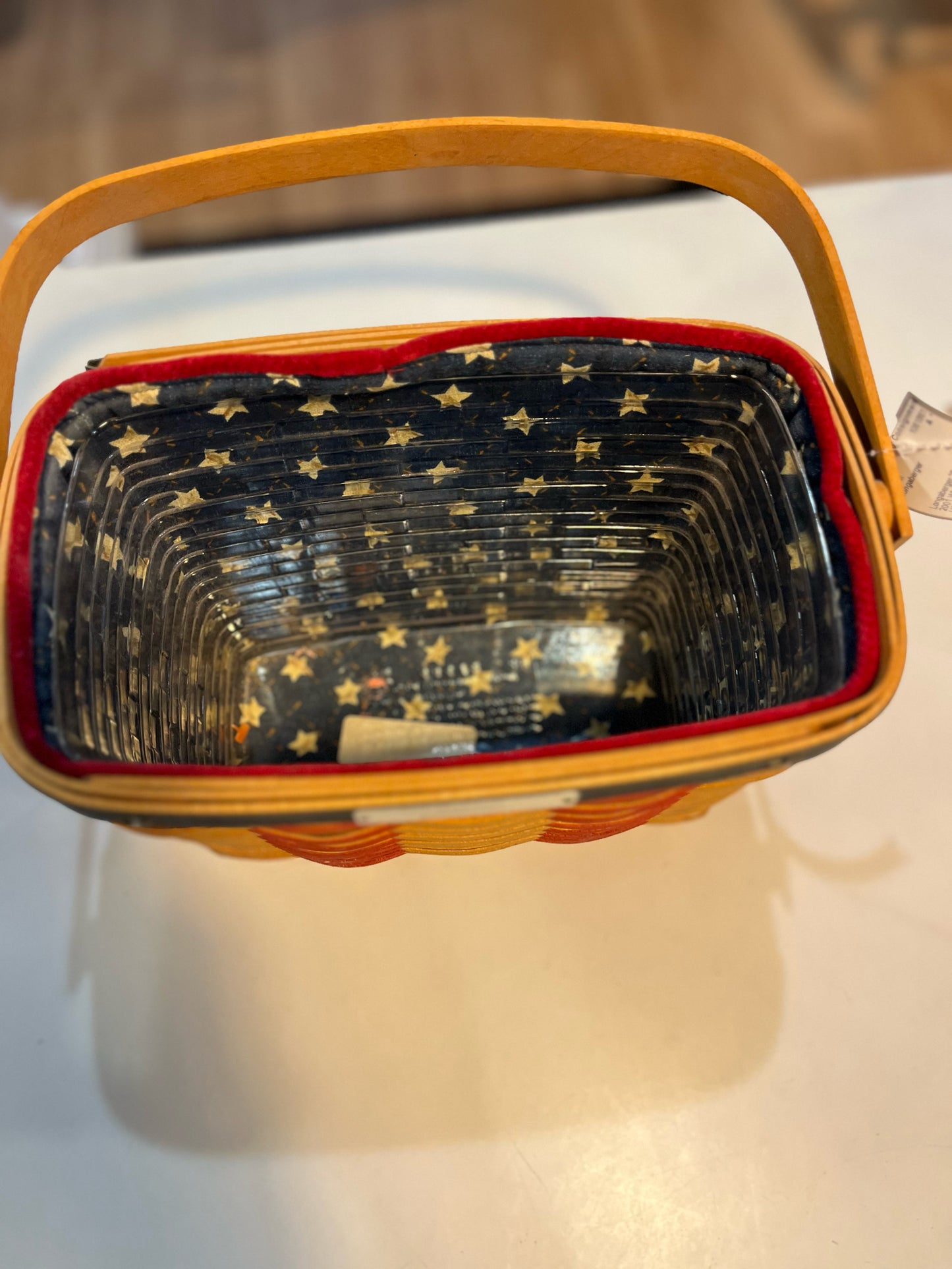 Longaberger "Collectors Club 2001 Whistle-Stop" Basket
