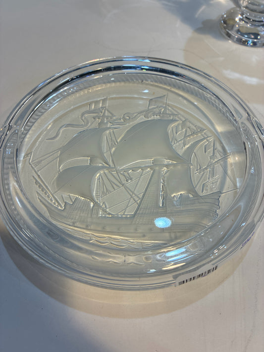Lalique Santa Maria Ashtray