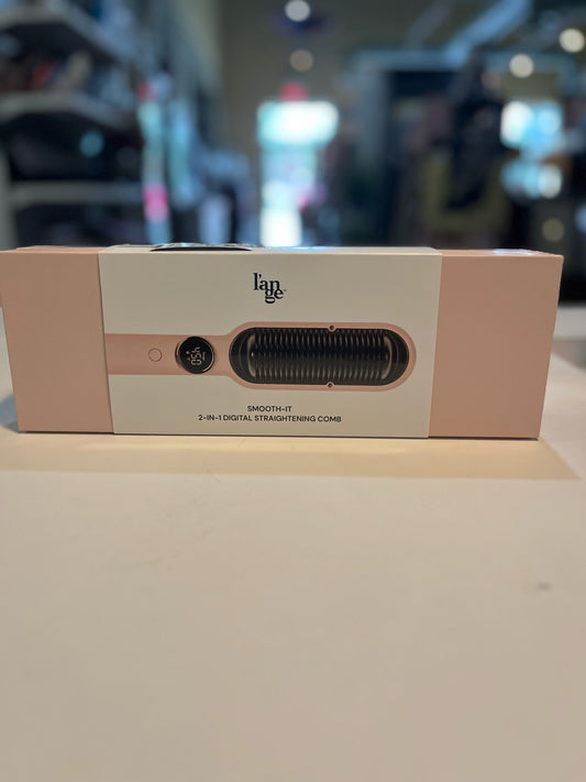 Lange Smooth-It 2-in-1 Digital Straightening Comb