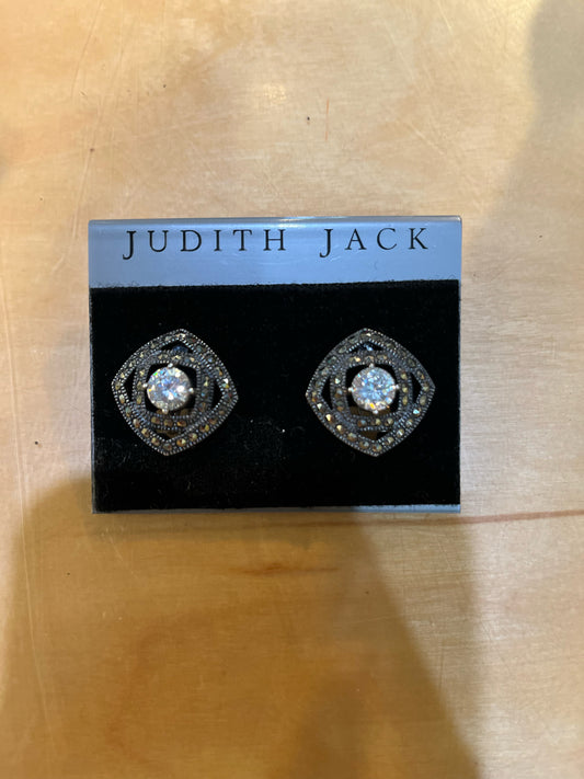 Judith Jack Marcasite Stud Earrings