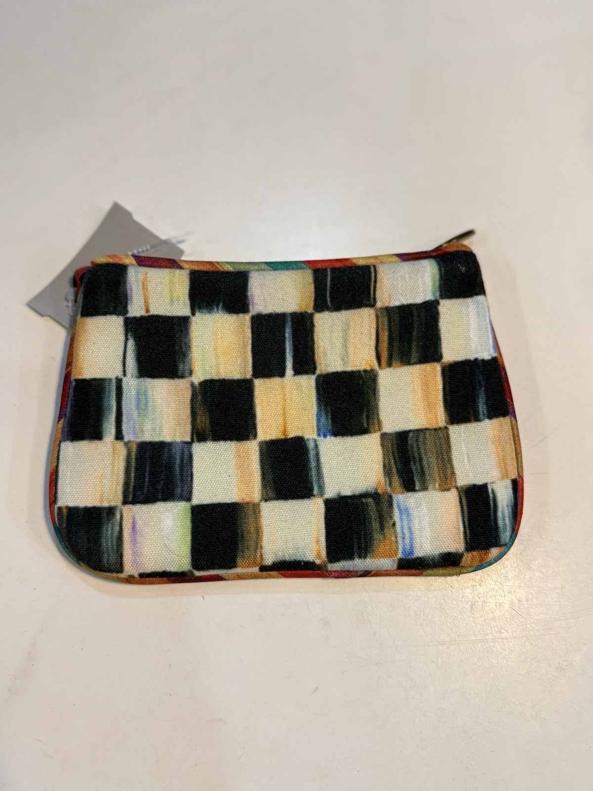Mackenzie-Childs makeup case zipper pouch