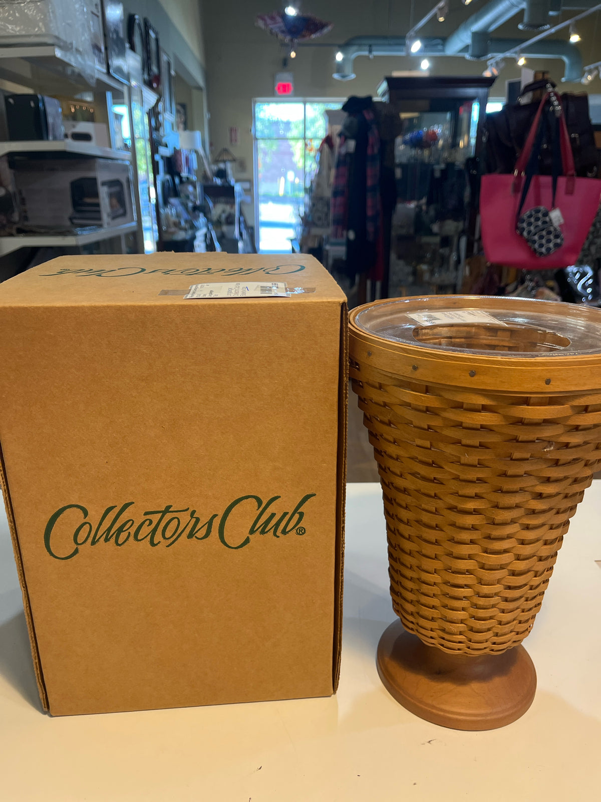 Longaberger Collector's Club Vase Basket
