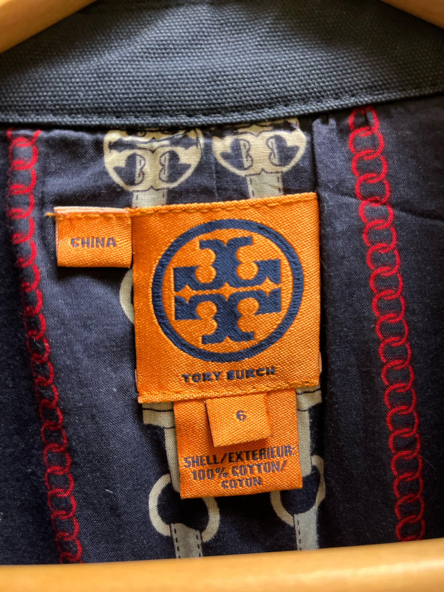 Tory Burch Blue Jacket