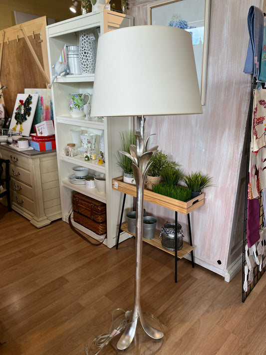 Visual Comfort & Co. Silver Tulip Floor Lamp