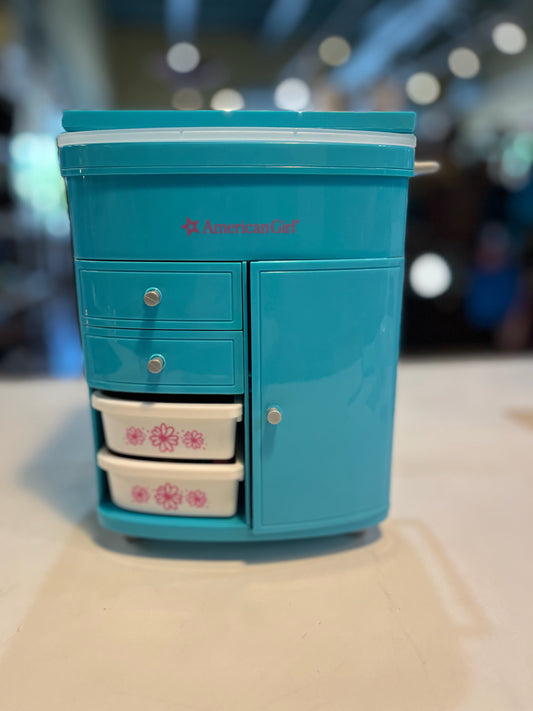 American Girl Truly Blue Hair Caddy