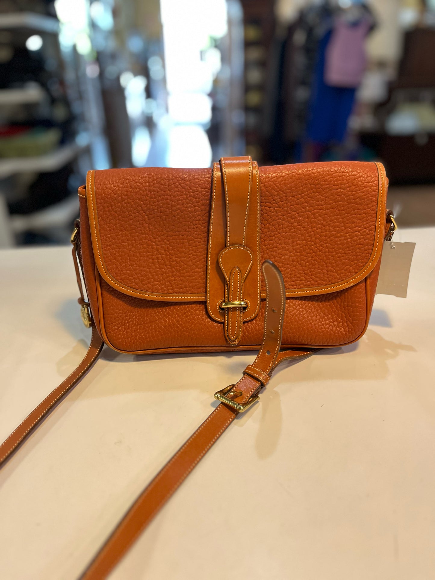 Vintage Dooney & Bourke "All Weather" Equestrian Crossbody