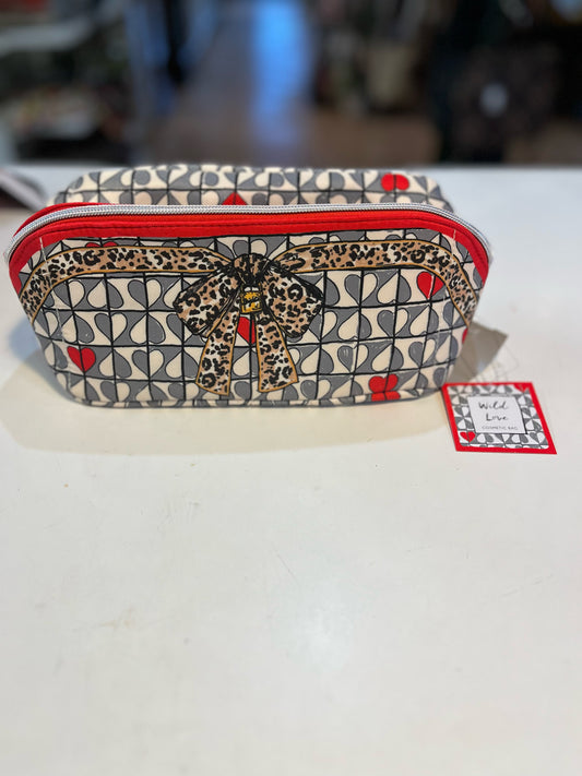 NWT Brighton "Wild Love" Cosmetic Bag
