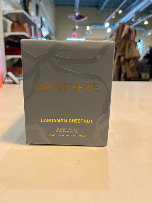 Apotheke "Cardamon Chestnut" Candle