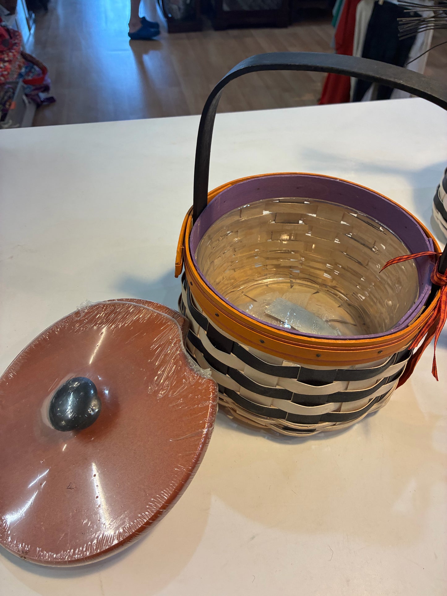 Longaberger Wicked Stitch Sister Basket Combo