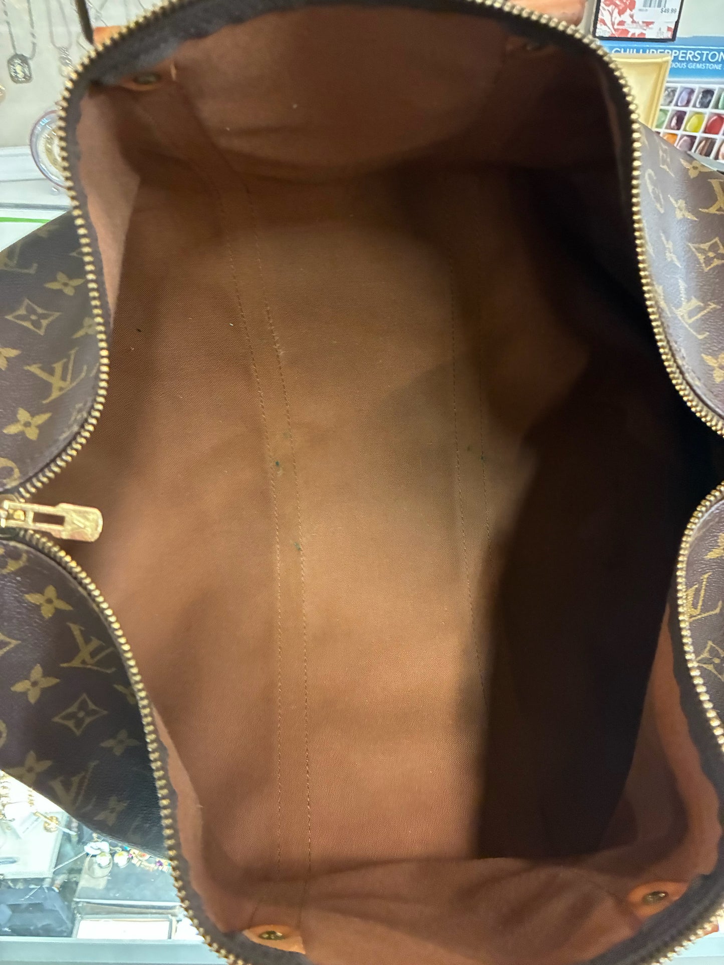 Louis Vuitton Monogram Keepall 50 Weekender Bag