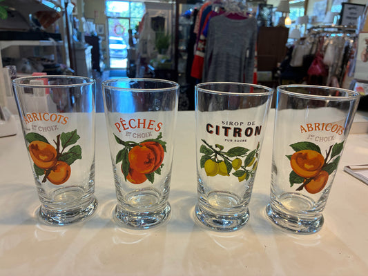 Williams Sonoma Harvest Market Tumbler Set