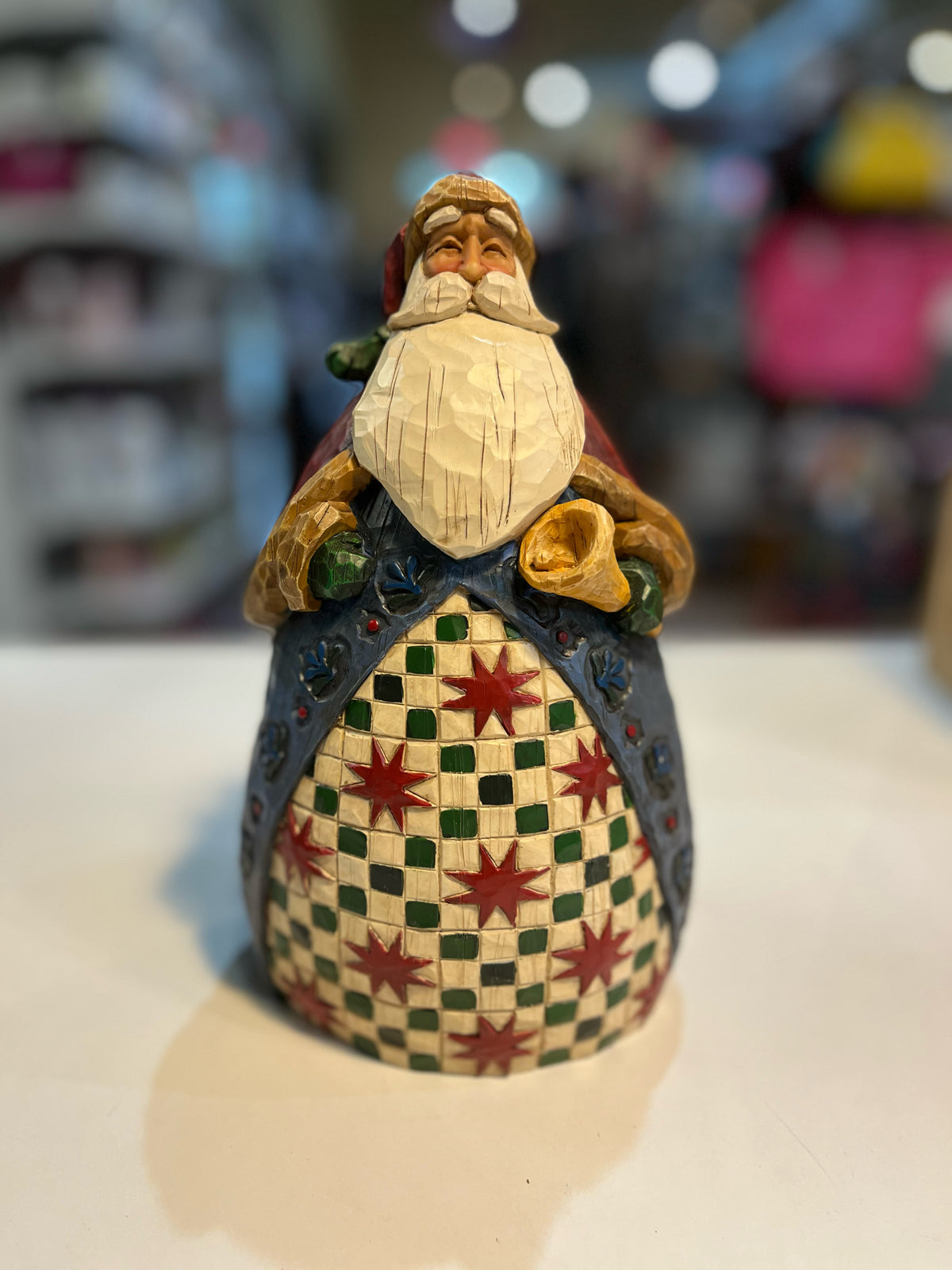 Jim Shore "Santa with Bell" Figurine