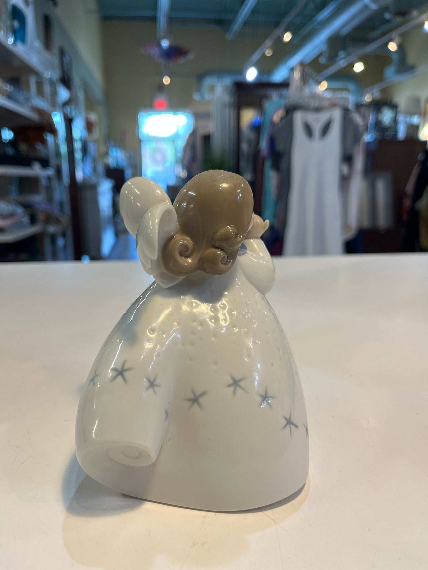 Lladro "Angel w/ Lyre/ Harp" Figurine