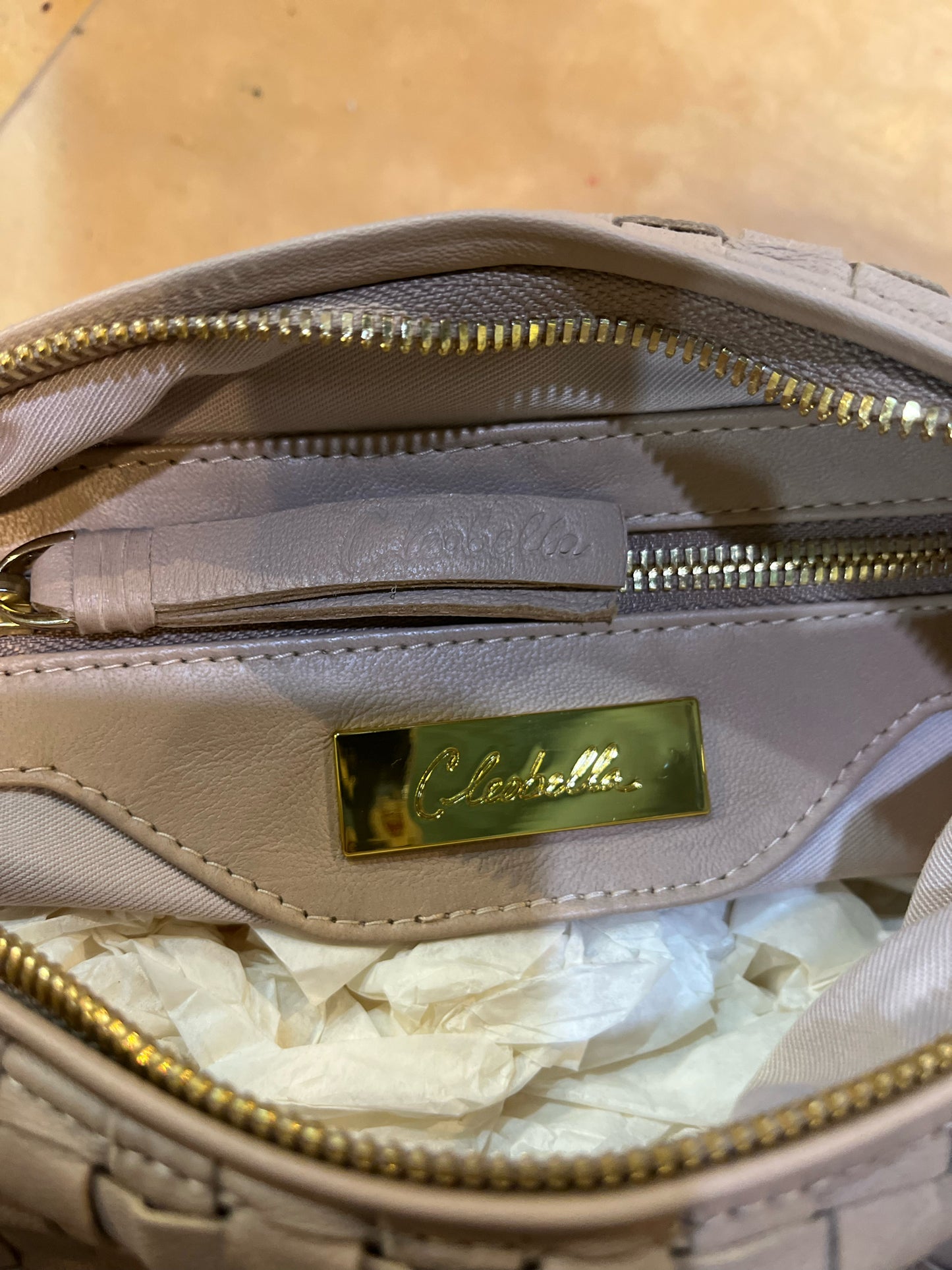 Cleobella Beige “Morgan” Handbag