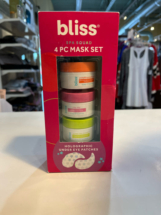 Bliss 4 Piece Face Mask Set