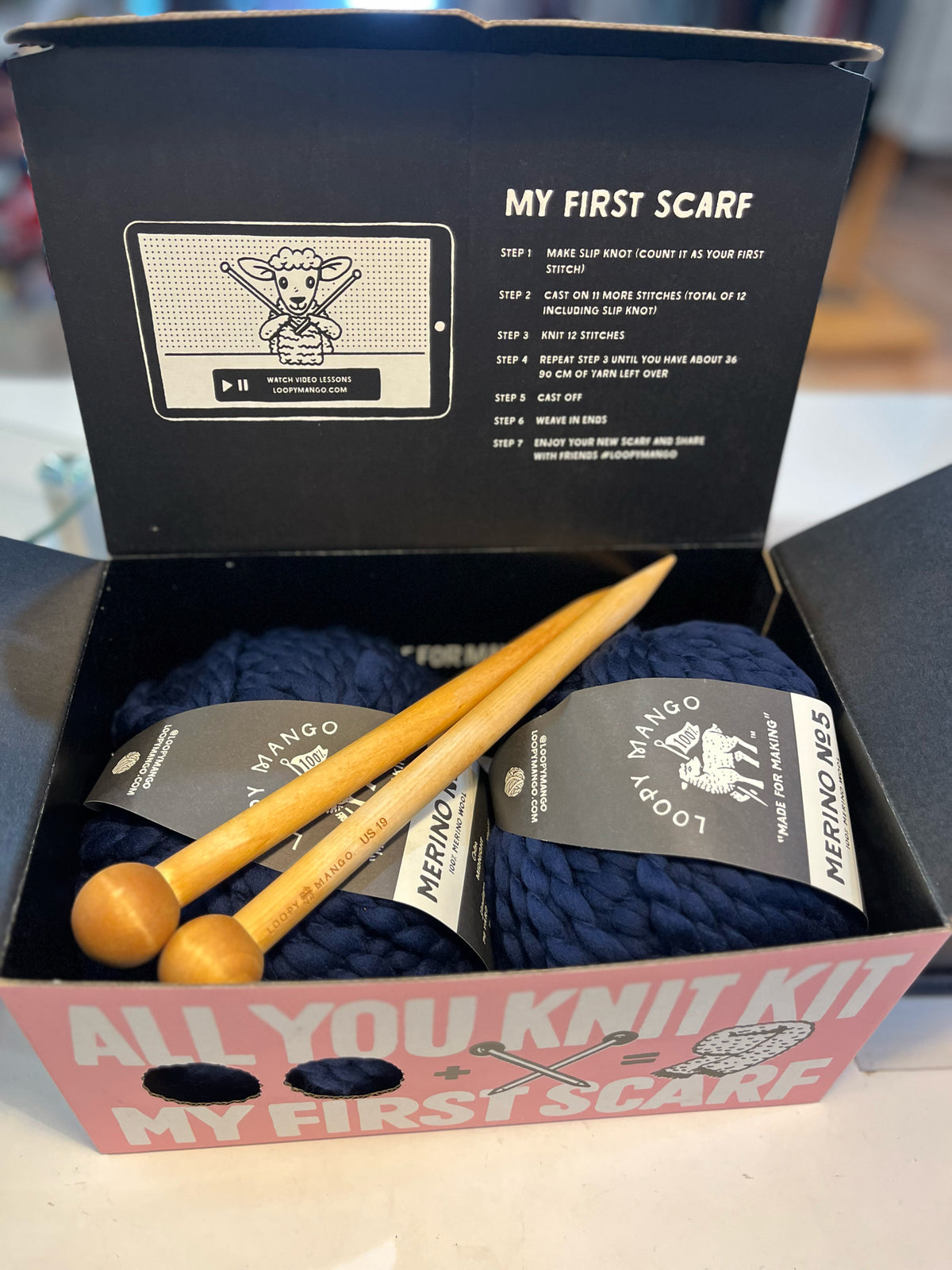Loopy Mango "My First Scarf" Craft Set