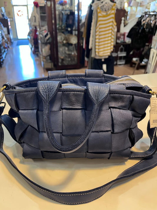 Sundance Basketweave Crossbody Handbag