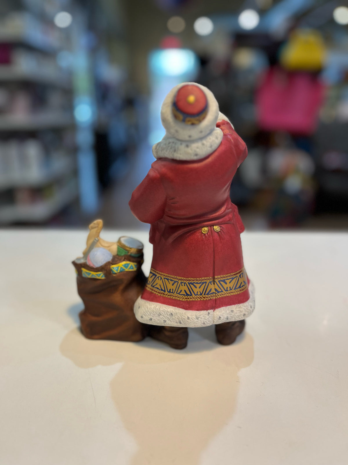 Lenox Red "Grandfather Frost" Figurine