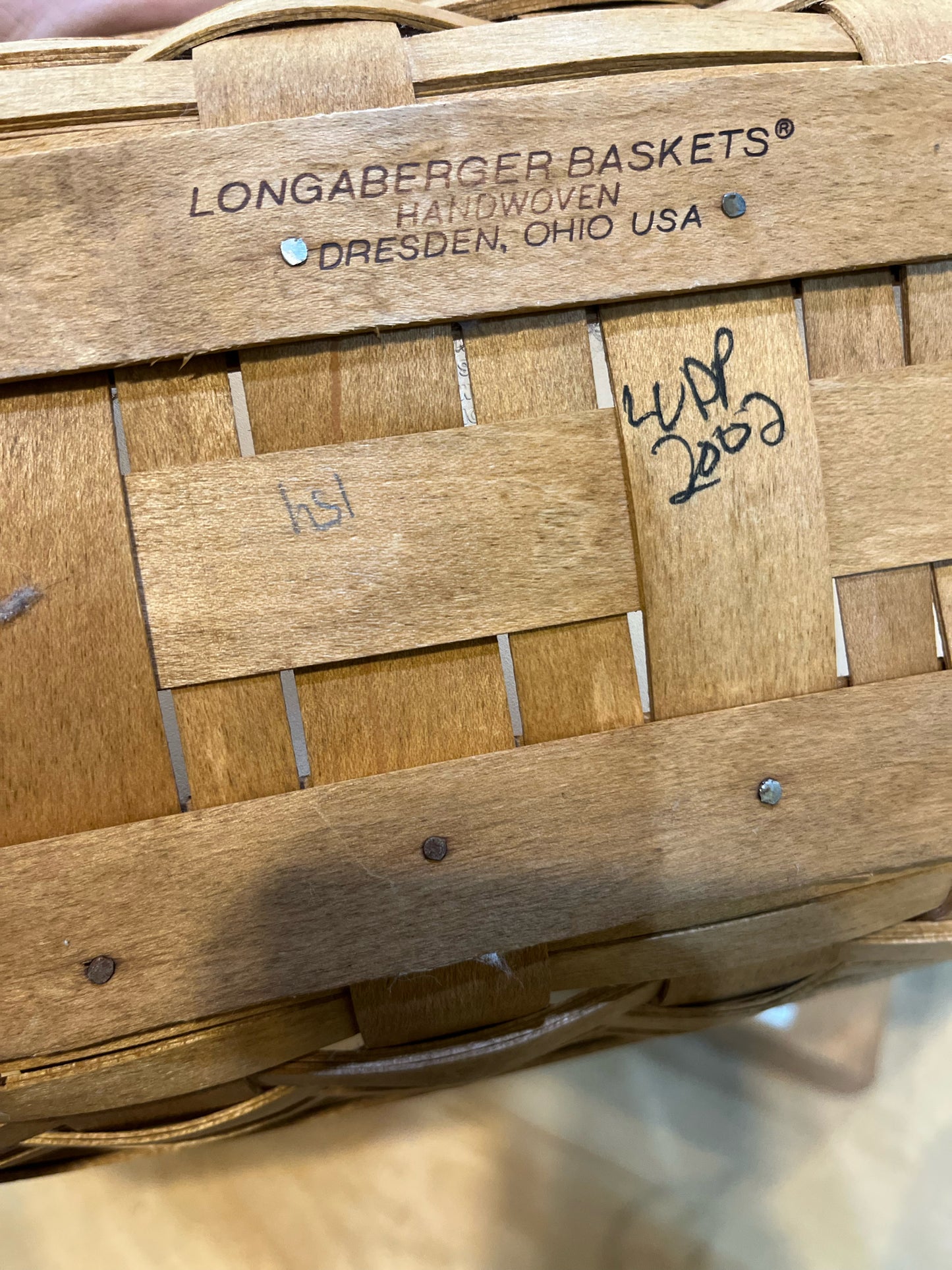Longaberger Bread Basket Set