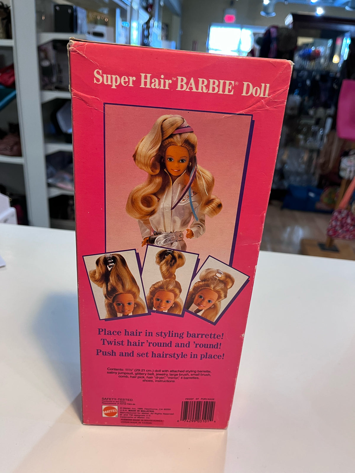 Super Hair Barbie Doll NIB