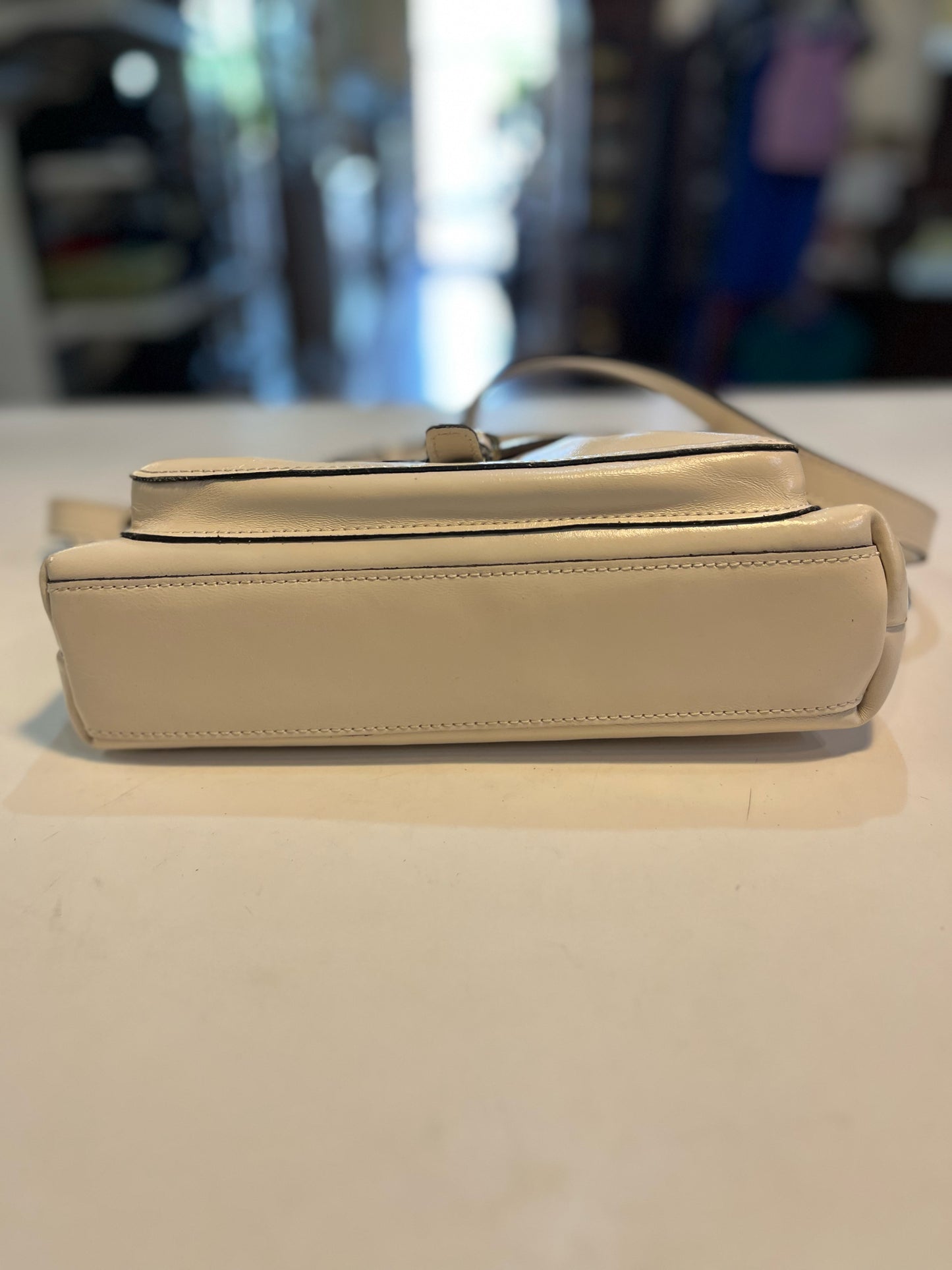 Patricia Nash White "Avellino" Crossbody Handbag